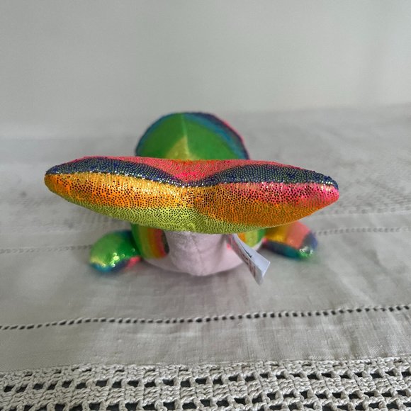 Ty Beanie Boos Nori Narwhal Unicorn Of The Sea A Magical Creature 2018 6” - Picture 4 of 7